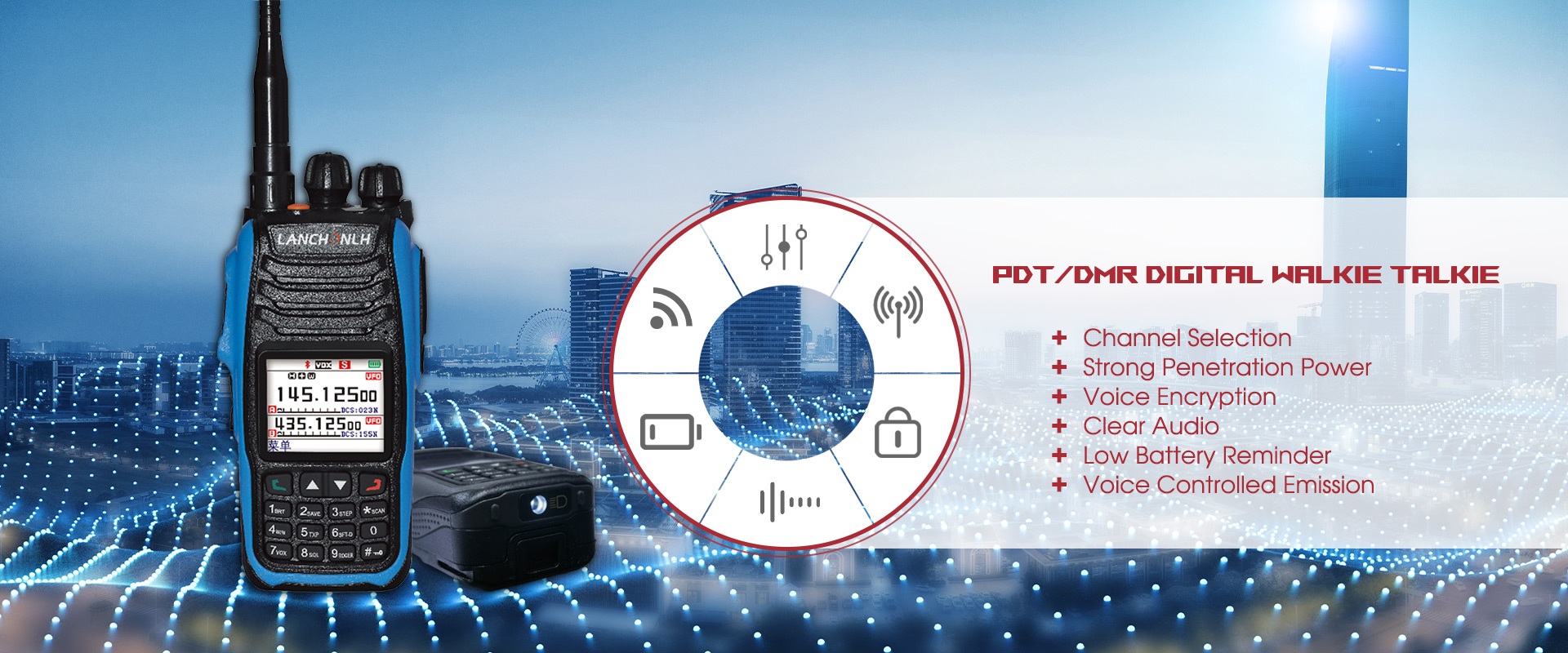 Walkie Talkie Digital PDT/DMR berkualitas