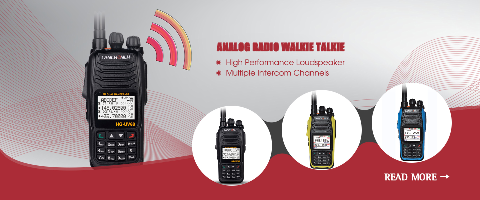 Pemasok Radio Analog Walkie Talkie